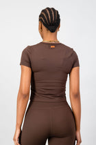 Olivia Fitted Tee - Hazel