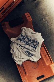Faded Boxed Tank - Vintage White